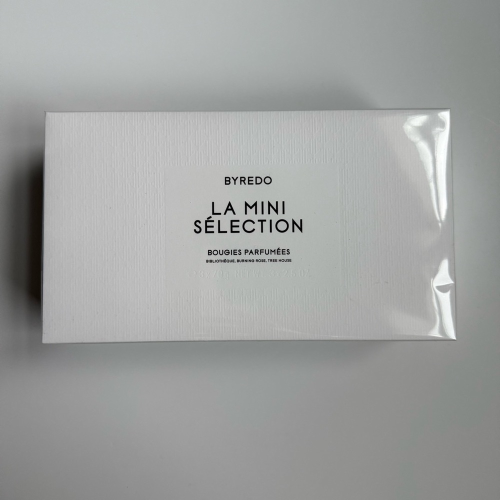 Byredo La Mini Sélection Bougies Parfumees with 3 candles